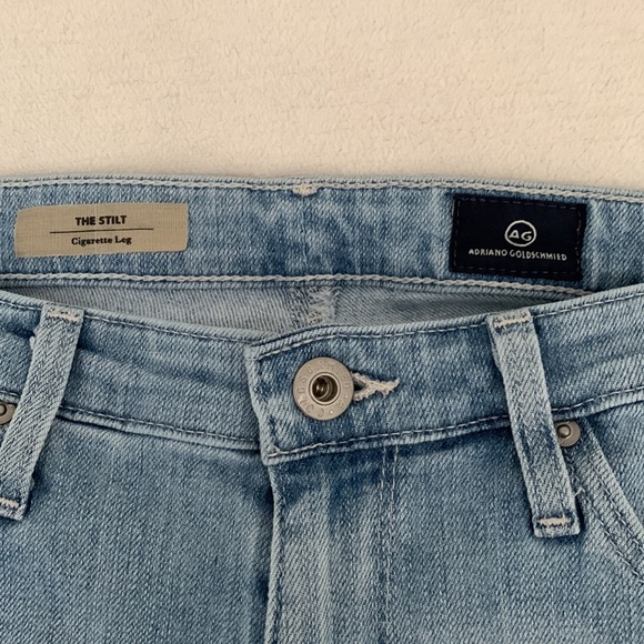 2 for $75 Adriano Goldschmied Jeans, The Stilt. Cigarette leg - Picture 2 of 9